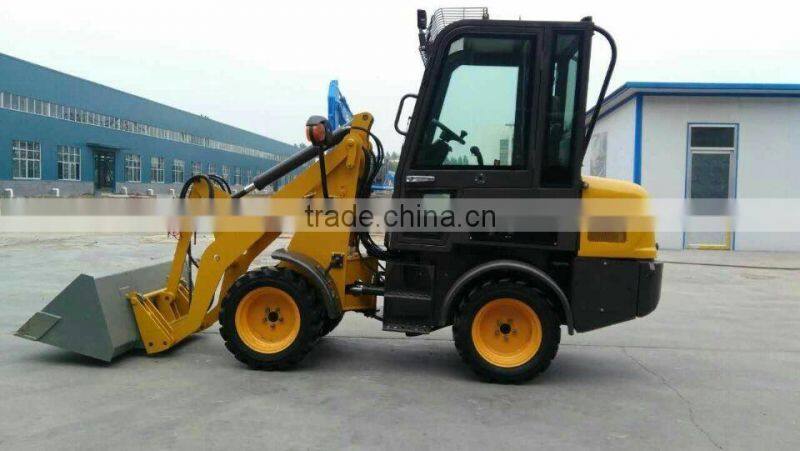AS908 mini compact rc wheel loader CS908 hydrostatic 0.5 m3 with bucket teeth