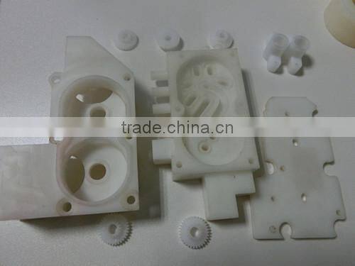 POM plastic black spur gear