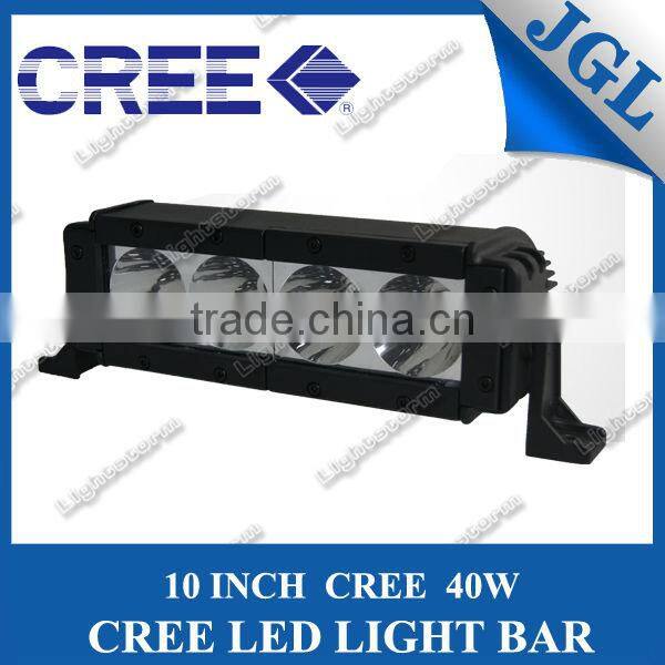 40w driving light bar High Power 40W 10 inch 3600LUM+ 12-28V Heavy Duty 4-LED Work Light bar Daytime Running Light