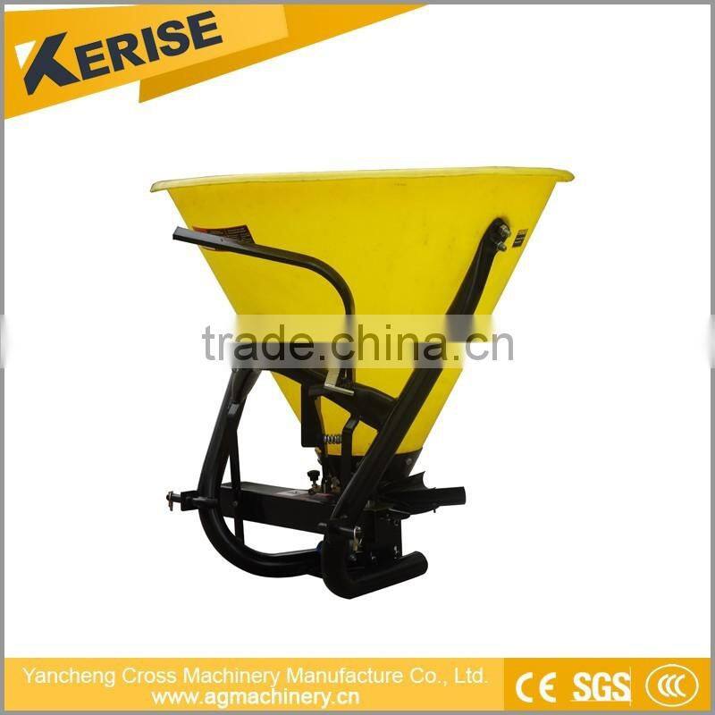 Tractor 3 point linkage fertilizer broadcasting machine