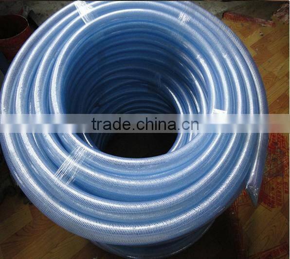 Pvc Fiber Nylon Clear Braided Hose