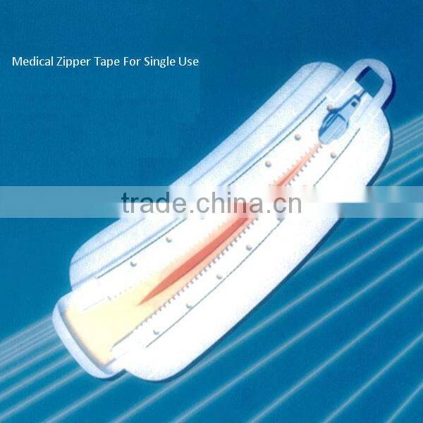 Disposable Surgical Zipper Tape For Wound Closure