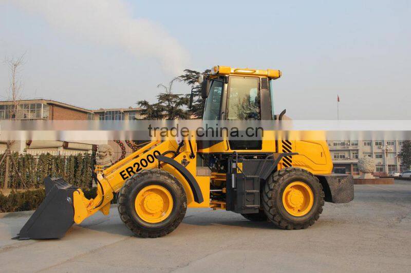 Everun brand telescopic arm wheel loader for sale Euroiii engine Rops&Fops