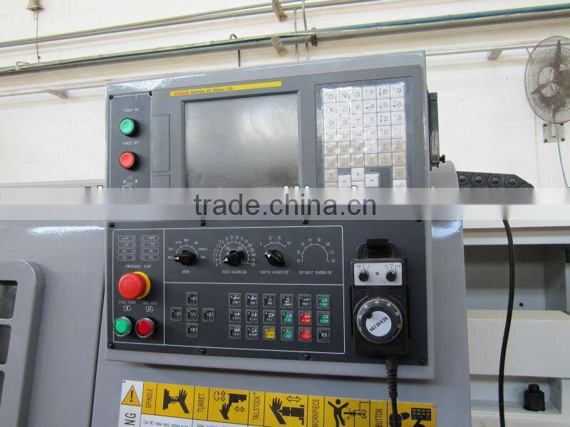 CNC Oilfield Lathe With Front & Rear Chucks and 8" spindle bore