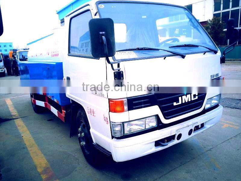 JMC high pressure washing truck,high pressure vacuum suction truck 6000L