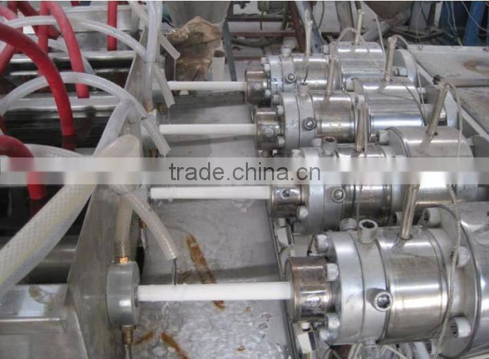 New Design CPVC UPVC four cavity electric conduit pipe making extrusion price four cavity pvc making production line