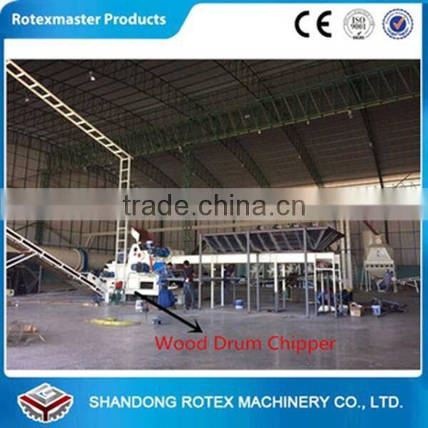 Wood logs chipper chipping machine with electric motor