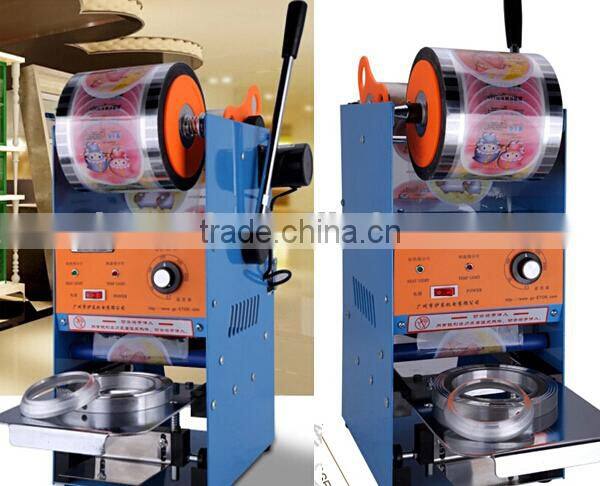Popular sold automatic seal cup machine with best price