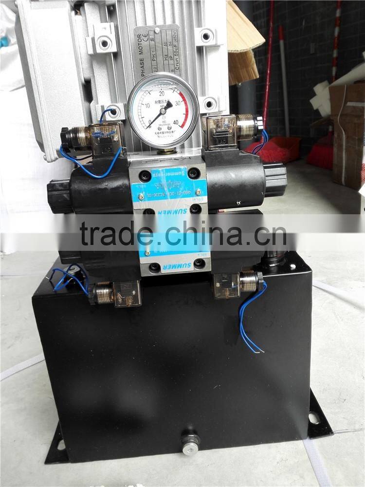 Tower cranes hydraulic power pack