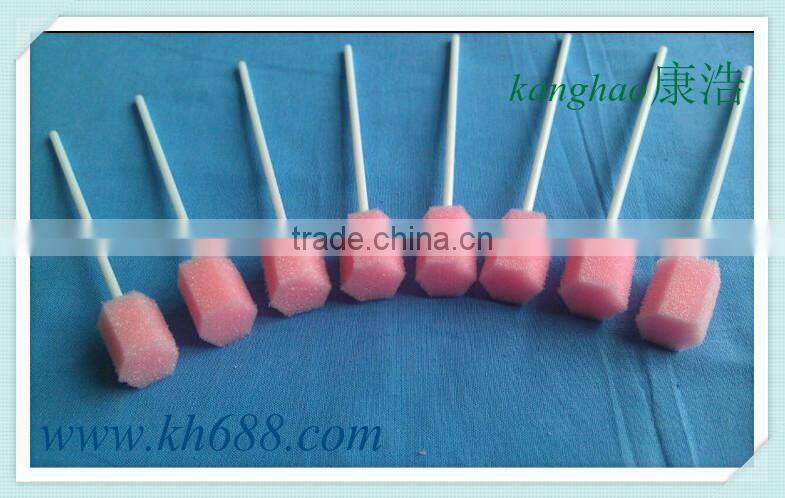 Factory directly sell dental swab,open cell polyester swab, polyther open cell oralswb, dental supplier
