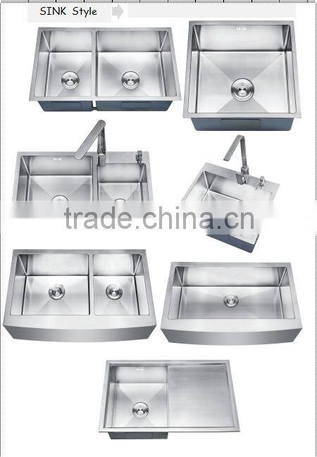 3621Stainless steel single bowl kitchen Apron Sink