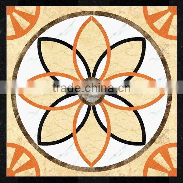 Marble Waterjet Mosaic Pattern DL-WMP-05,luxary natural decorative stone