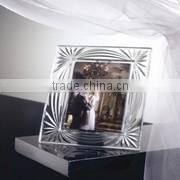 2016 Wholsale tall square crystal candle holder for home decoration