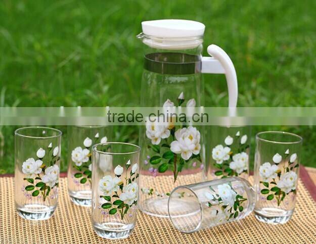 New popular high quality glass grace tea ware