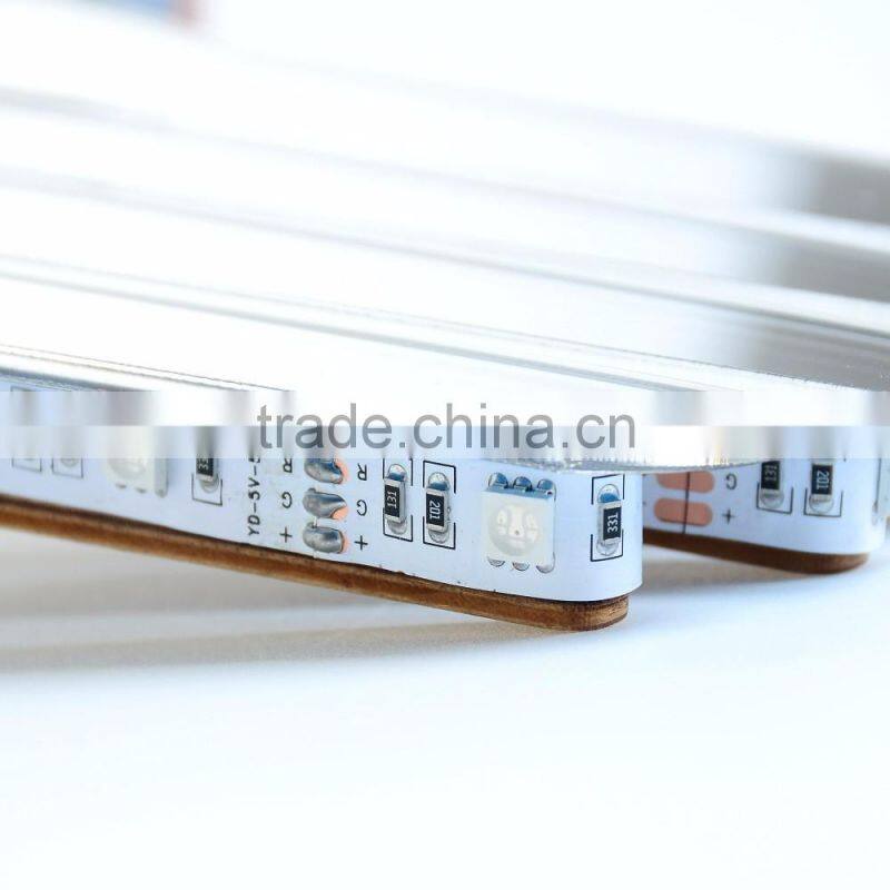 Creative Punisher Skeleton Shape Design Wall LED Light Mirror, Remote Control Colorful Decorative House Wall Mirror Light