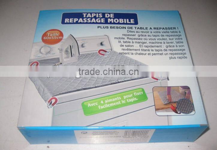 magnetic ironing mat