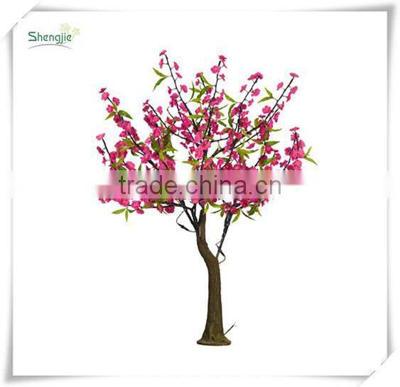 Outdoor Multi-Colored Potted Sequin Artificial led light tree