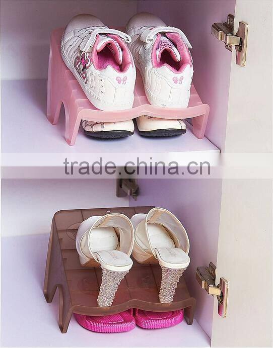 Multi-Function Double Layer Plastic Shoe Rack