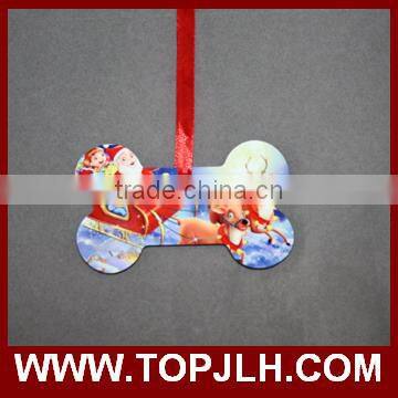 2017 Hot Sell Christmas tree mdf hanging oranments