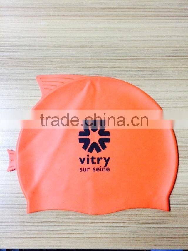 Diving professional silicone swimming cap