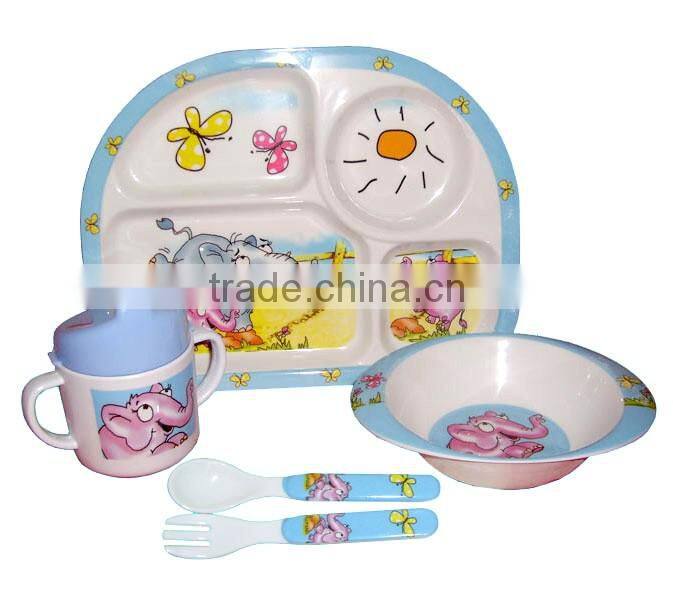 Household Kid Cutlery Tableware Set