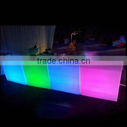 small led bar counter / led light up bar counter