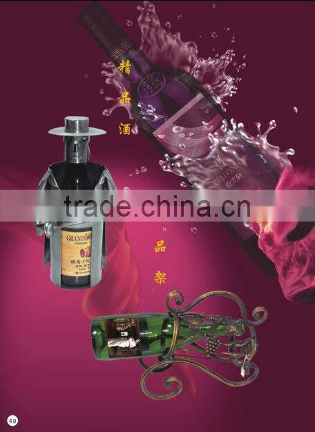 Wine Racks Display Stand Iron Art Craft