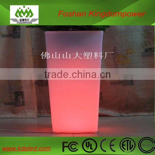 Rechargeable Illuminated Large LED Waterproof planter