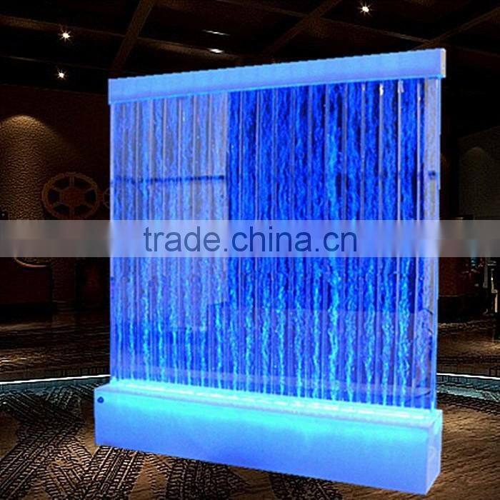 hotel hall water bubble led acrylic background wall