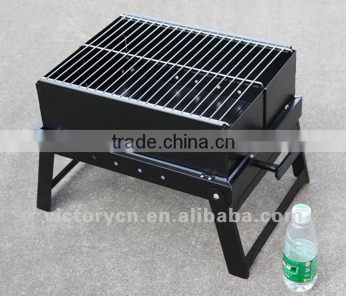 Hot sale ! Folding Charcoal Grill bbq stands Easy Carry Suit Indoor and Outdoor