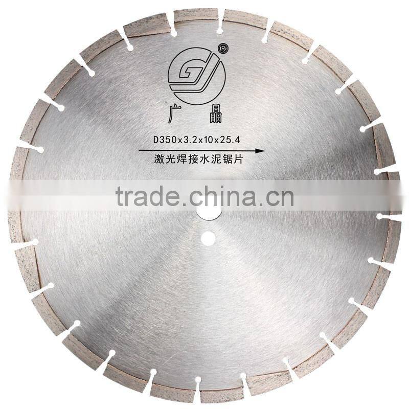 high quality laser welding saw blade for reinforced concrete/ diamond blade for concrete/diamond tool manufacturer