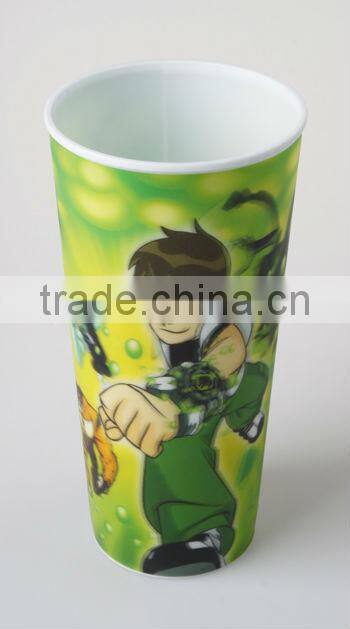 Plastic Hermetic 3D Lenticular Cup 900ML