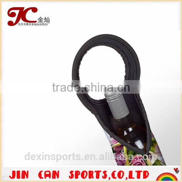 Environment friendly 3.0mm thick neoprene cooler bottle