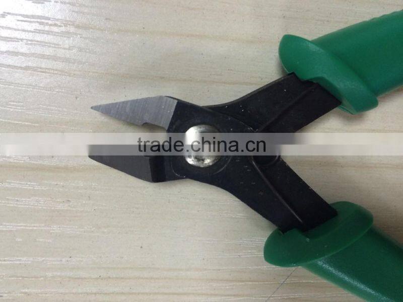 BERRYLION tool mini type 5'' wire flush cutting pliers with plastic handle