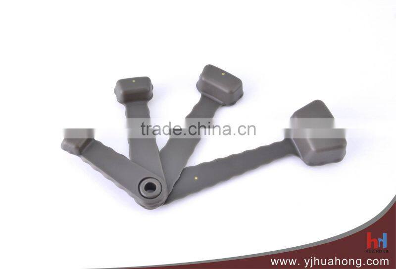 2014 new design high quality 4pcs plastic wholesale measuring spoons(HMT-11)