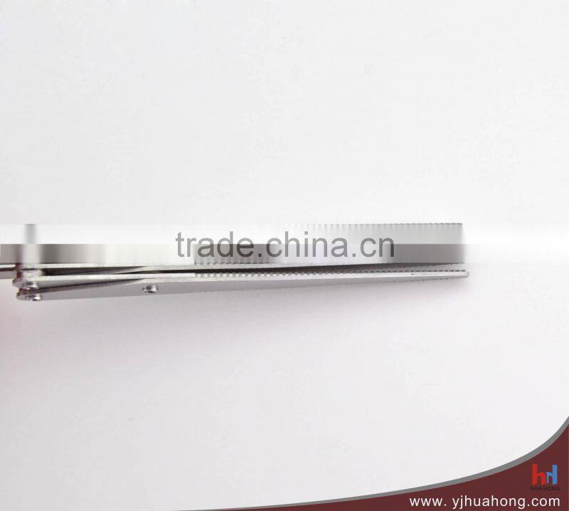 Stainless Steel shredder scissors,kitchen herb scissors with serrated 5 blades