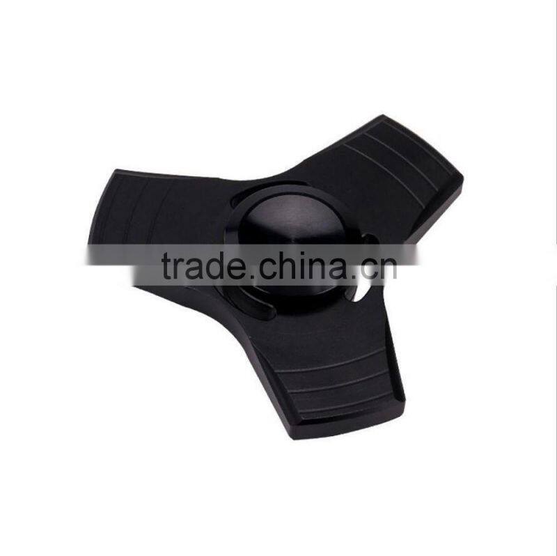 2017 hot Aluminum Hand Spinner Tri Fidget Finger Fingertip Gyro Desk Toy EDC Kids Adult