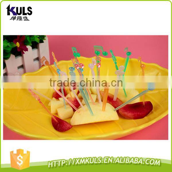 Bars nightclubs disposable tableware plastic fork for fruit
