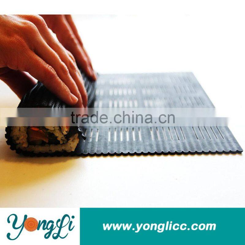 Hot Sales Non Stick Silicone Sushi Rolling Table Mat