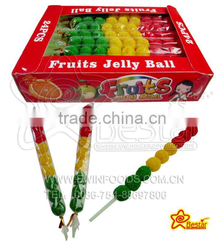 Gas Canister Shape Rolling Ball Candy With Fruit Jam