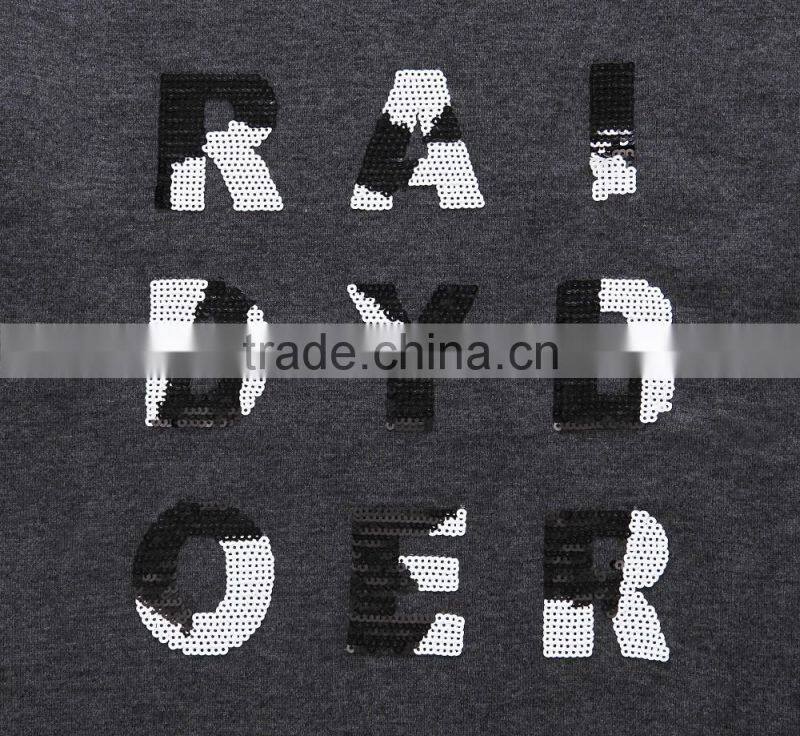 Raidy Boer high quality men printing crew neck wool design slim winter knit sweater