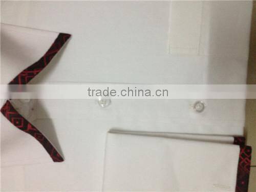 Mens white french cuff office shirts manufacturer gold supplier shirts