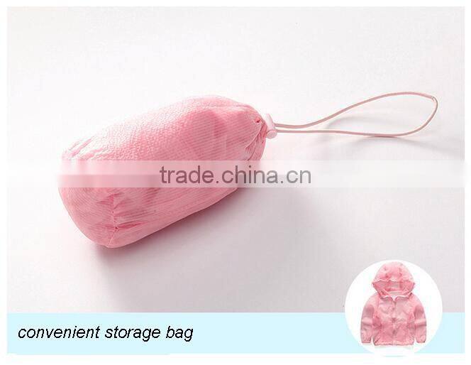 Wholesale Custom sun protection girls and boy clothing 2016