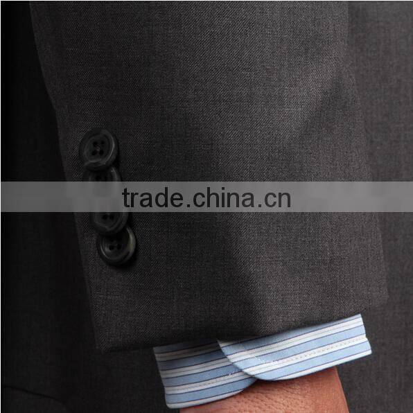 Men's Slim-fit Grey Suit Separate Coat