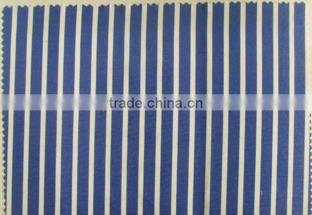 2014 hot sale fashion comfortable garment/apparel fabric cotton polyester spandex stripe print knitted jersey fabric