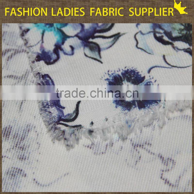 hot sale cotton anchor print fabric 100% cotton poplin fabric printing for shirt