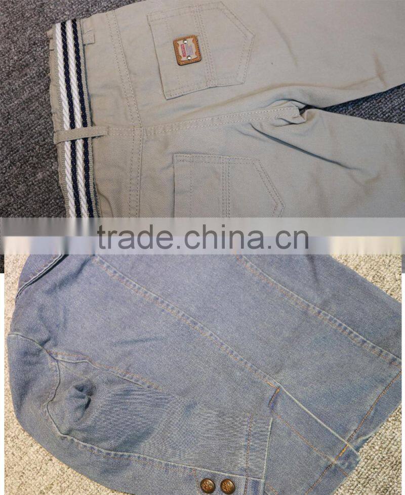 Newest Design Boys Clothing Suits Handsome Jean 3 Pieces Children Sets For Kids Clothes