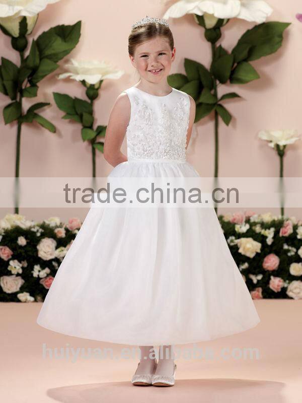 2015 new design fashion baby girl party wear dress