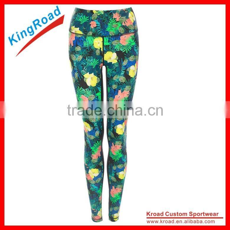 Girls fitness tights,wholesale dri fit running tights