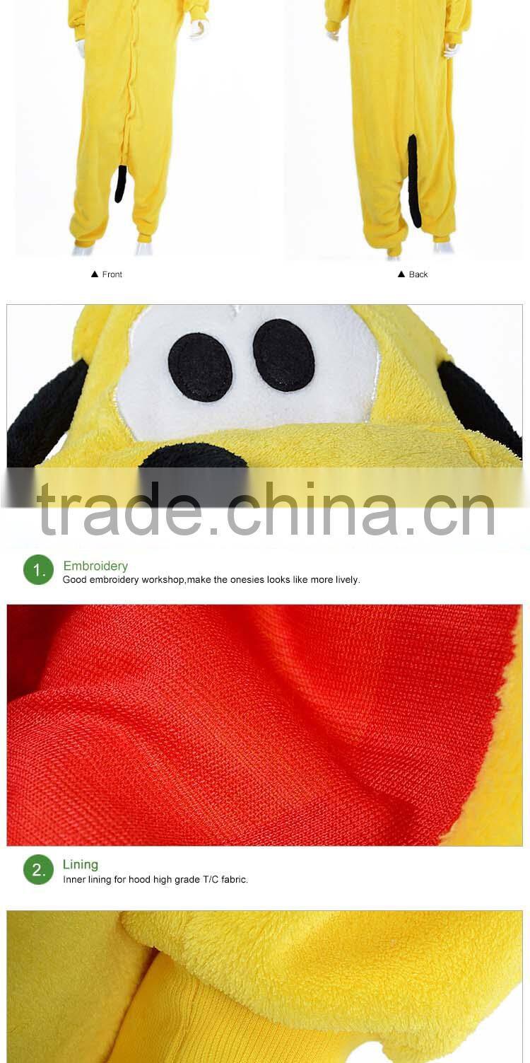 Fleece Halloween Cosplay Japanese Pajamas Costume Adult Jumpsuit